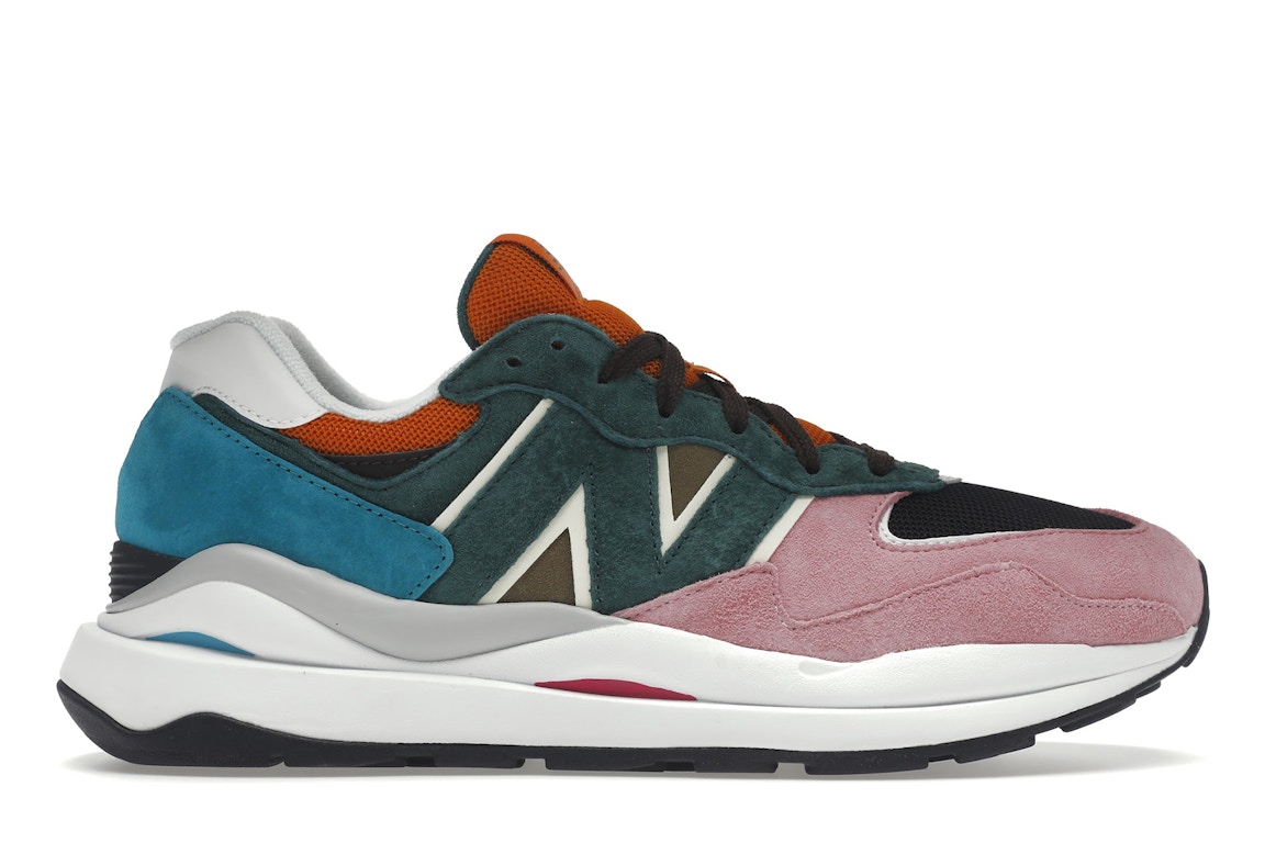 Pre-owned New Balance 57/40 Pink Lemonade Green Black Orange In Black/pink Lemonade