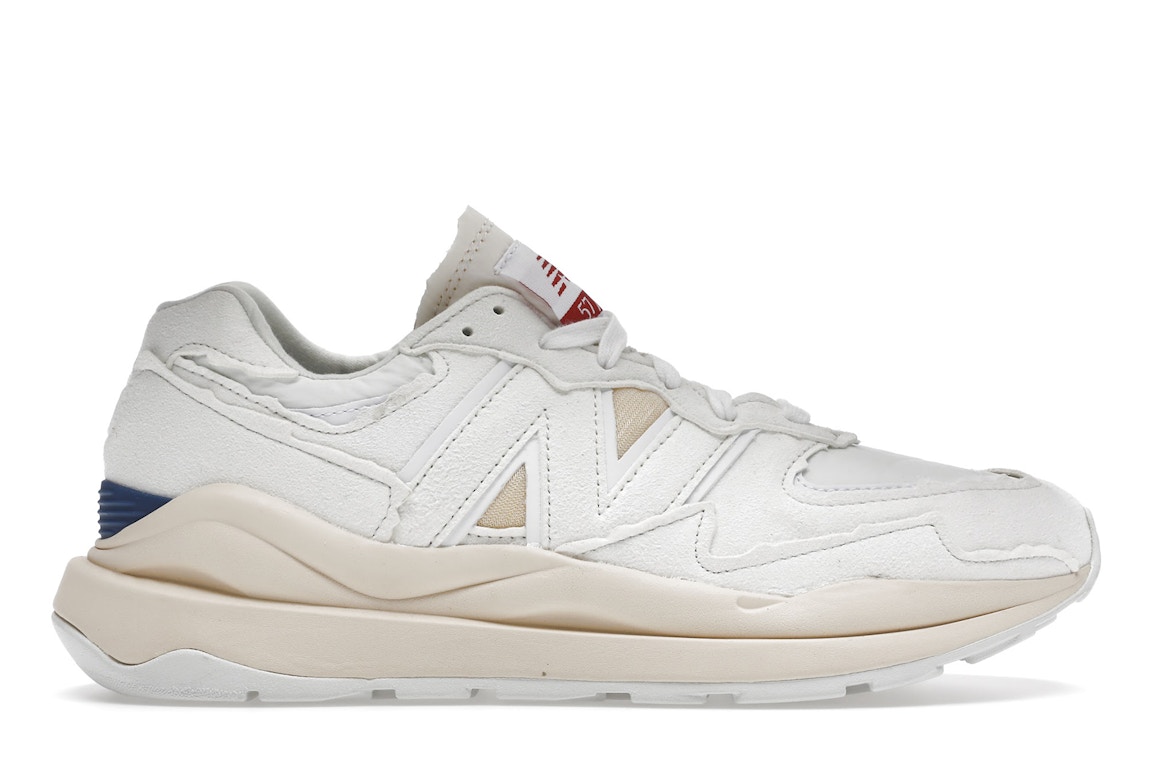 Pre-owned New Balance 57/40 Refined Future Protection Pack In Sea Salt/munsell White