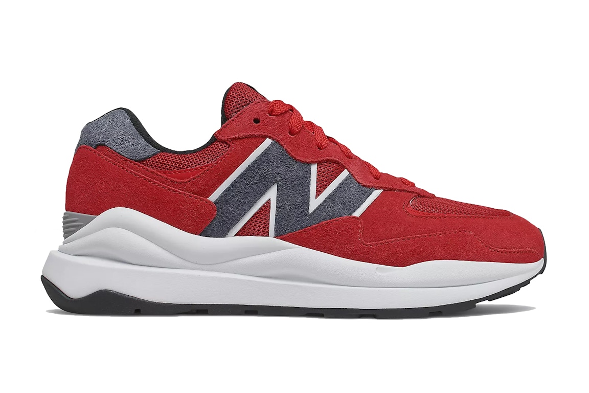 Pre-owned New Balance 57/40 Team Red Navy In Team Red/navy