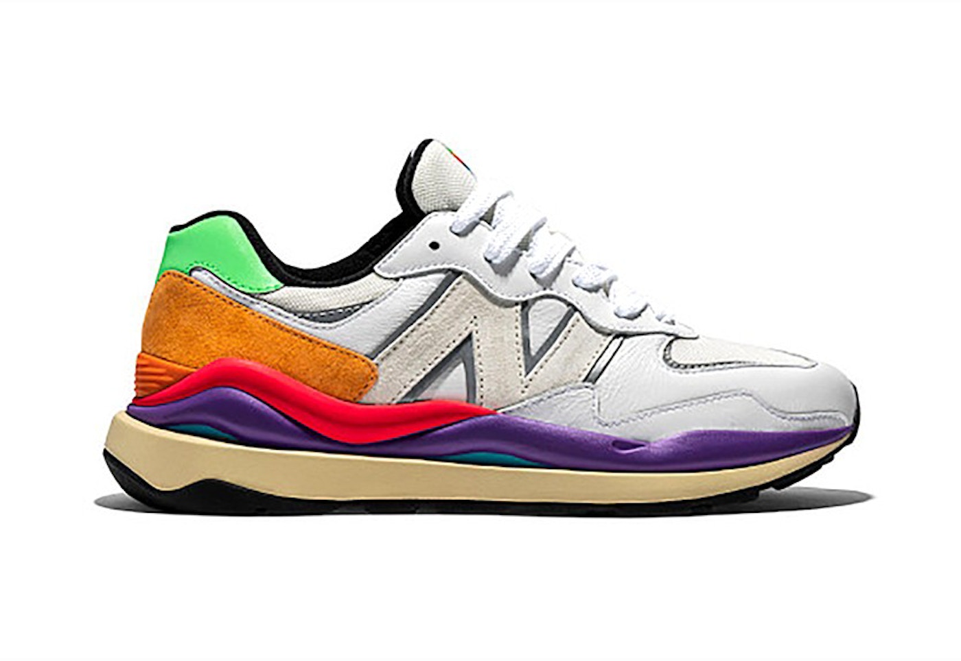 New Balance 57/40 White Multicolor (W) - Sneakers
