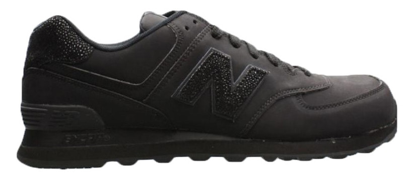 New balance 574 sales black caviar