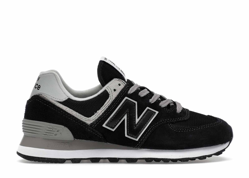 ★New Balance★ New Balance 574 Women's Sneakers Black WL574 New Balance 574 Trainers Women's Size 12 Metallic Black
