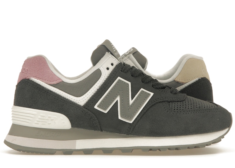 Black and pink store new balance