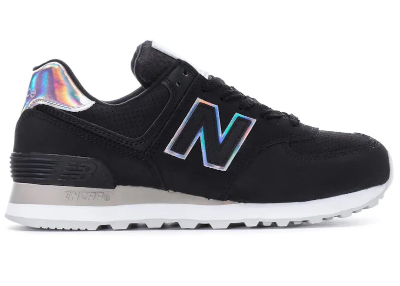 New balance 574 on sale black womens