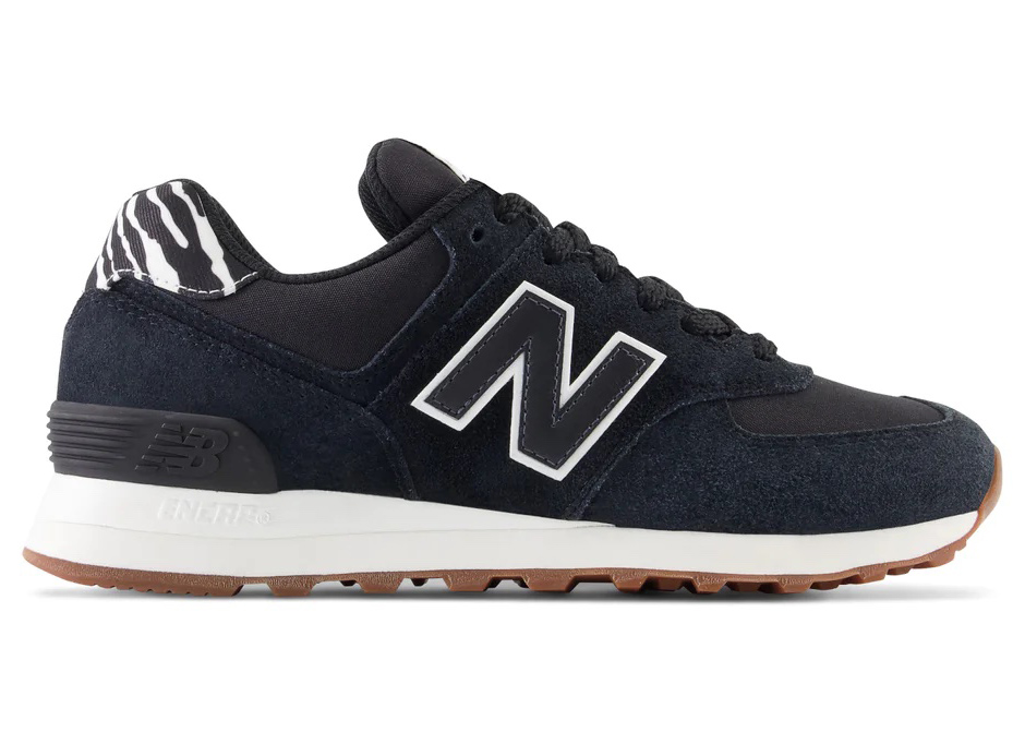 New Balance 574 Black Zebra (Women's)