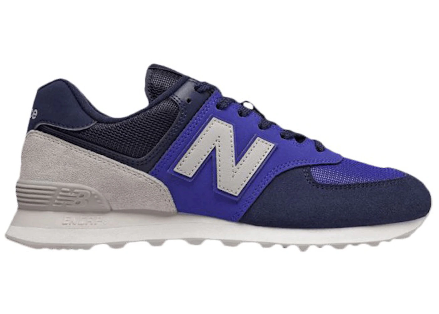 New Balance 574 Blue Ml574jhs New Balance 574 Blue Sea Salt White