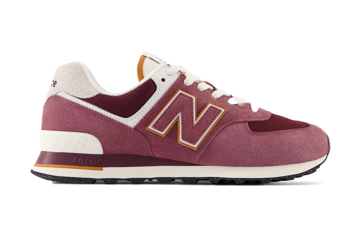 Pre-owned New Balance 574 Burgundy (2023)
