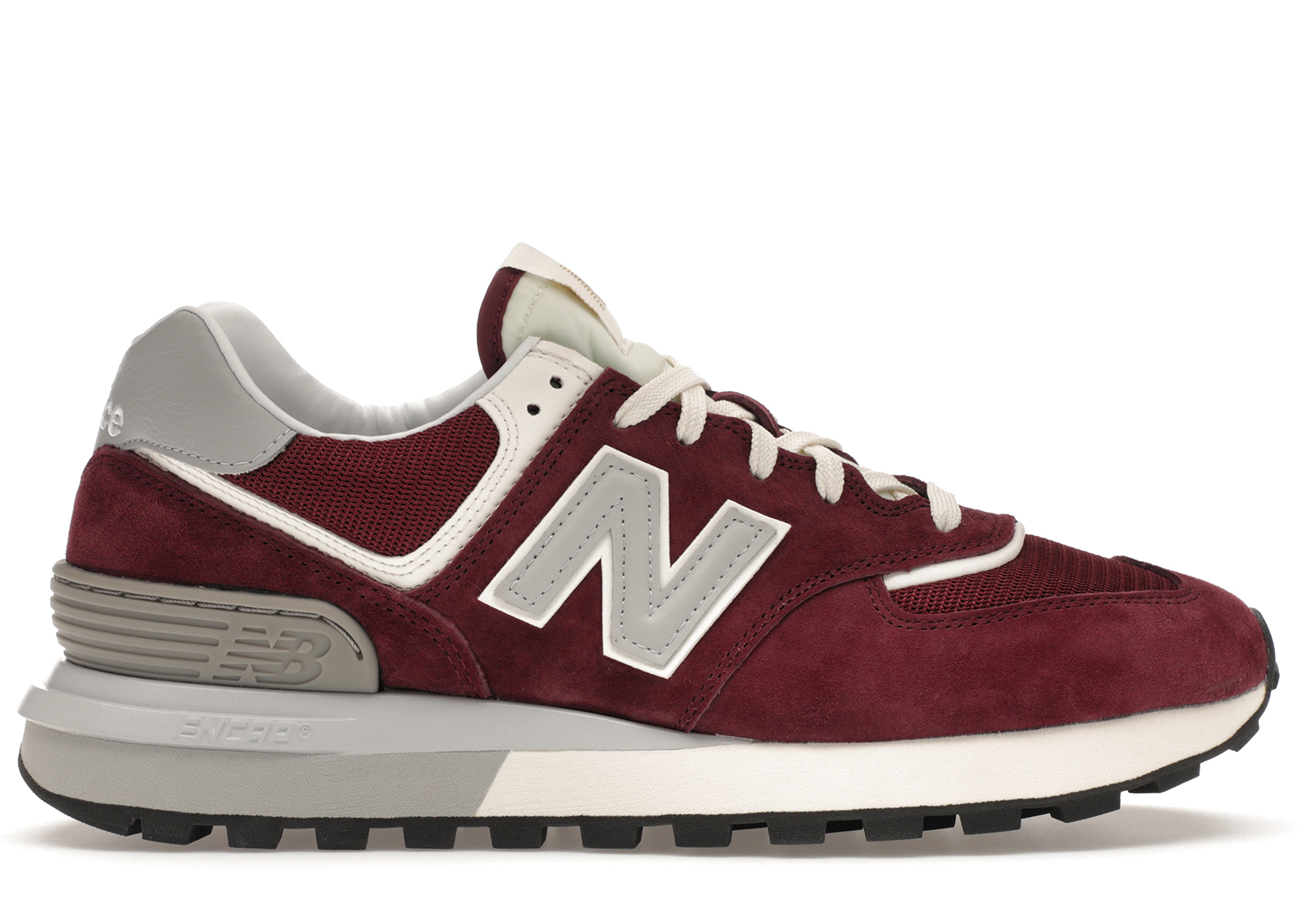 New balance 574 burgundy hot sale grey