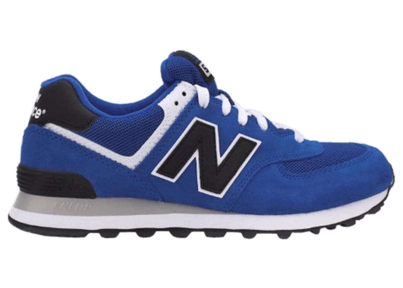 New Balance 574 Classic Blue Black Men's - ML574VBK - US
