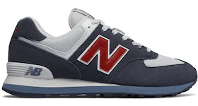 New Balance 574 Classic Core Plus Navy Red