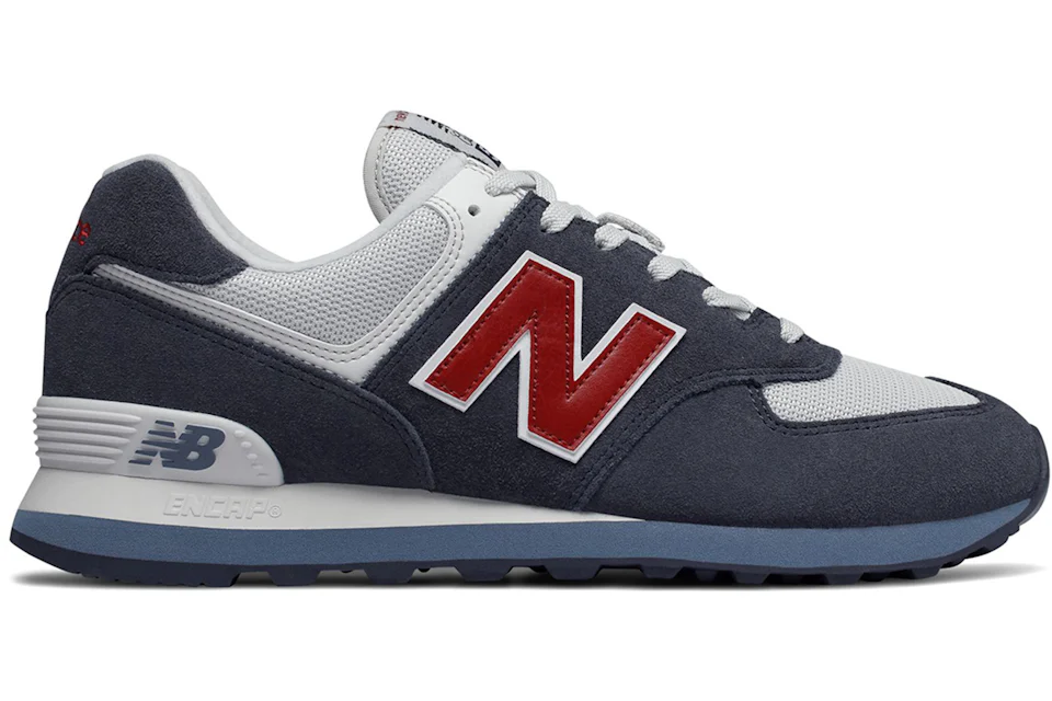 New Balance 574 Classic Core Plus Navy Red