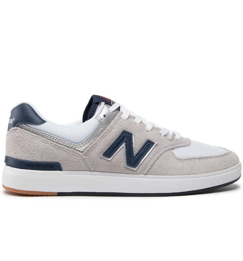 New Balance 574 Court Grey Navy Men's Trainers CT574GRY GB