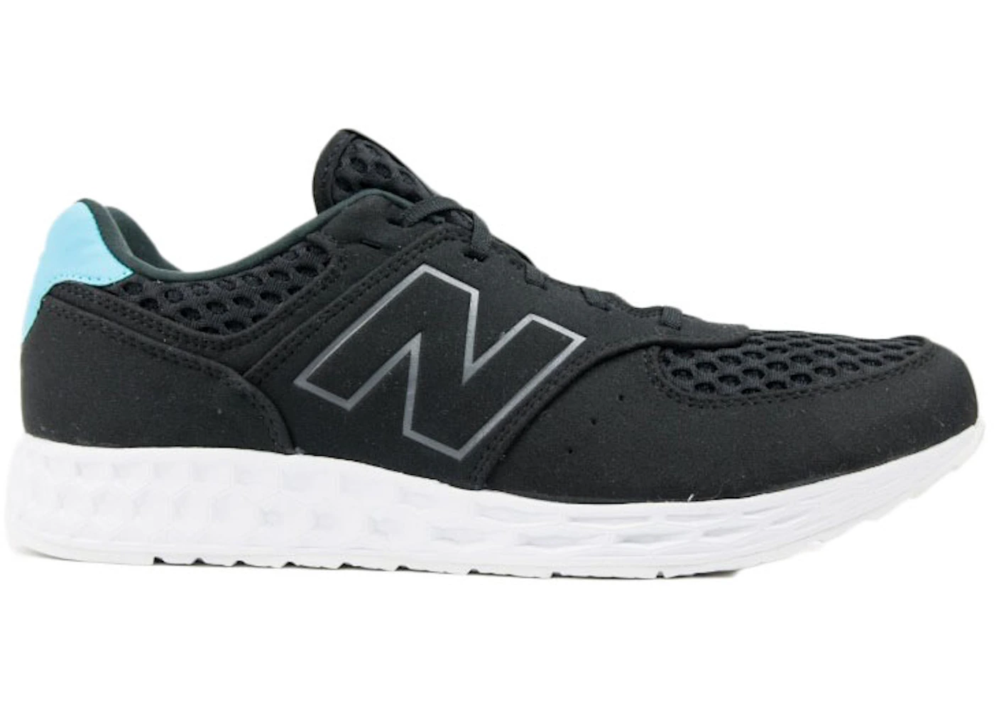 New Balance 574 Fresh Foam Breathe Black Blue White Men's - MFL574NO - US
