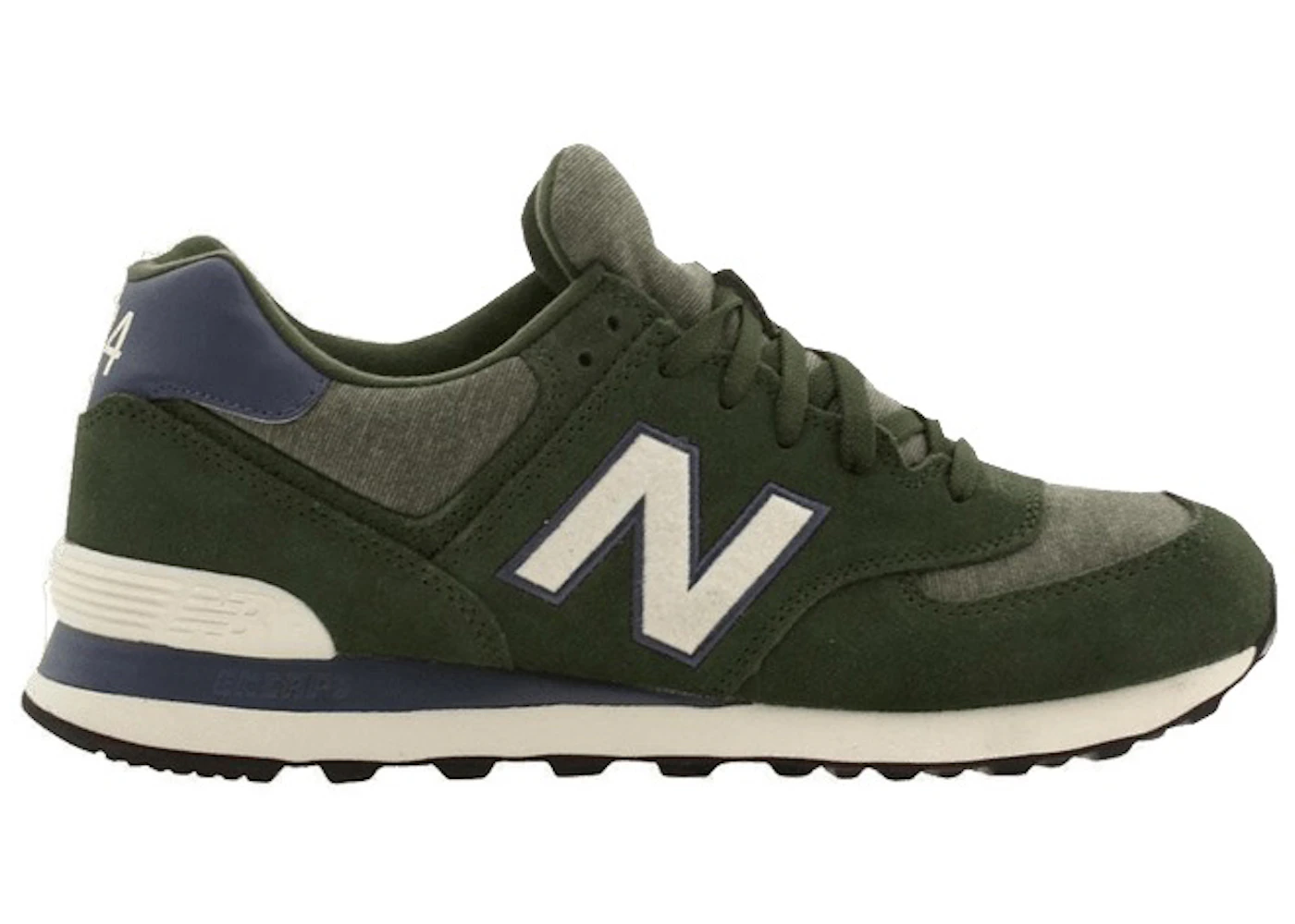 New Balance 574 Green Navy Men's - ML574PTG - US