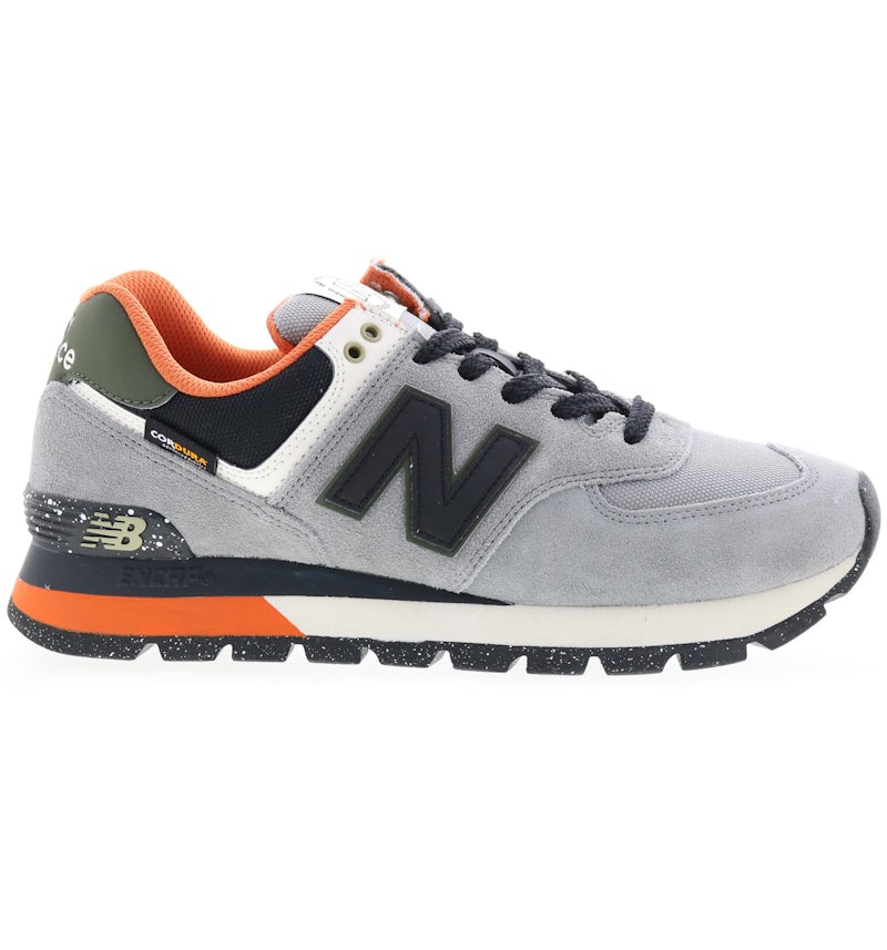 New Balance 574 Gris Noir Orange Homme Style ML574DAG FR