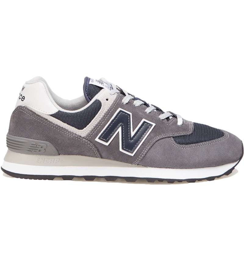 New Balance 574 Grey Dark Navy Men's ML574EI2 US