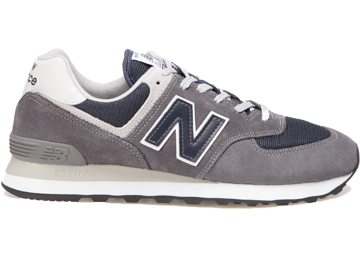 New Balance 574 Grey Dark Navy Men's ML574EI2 US