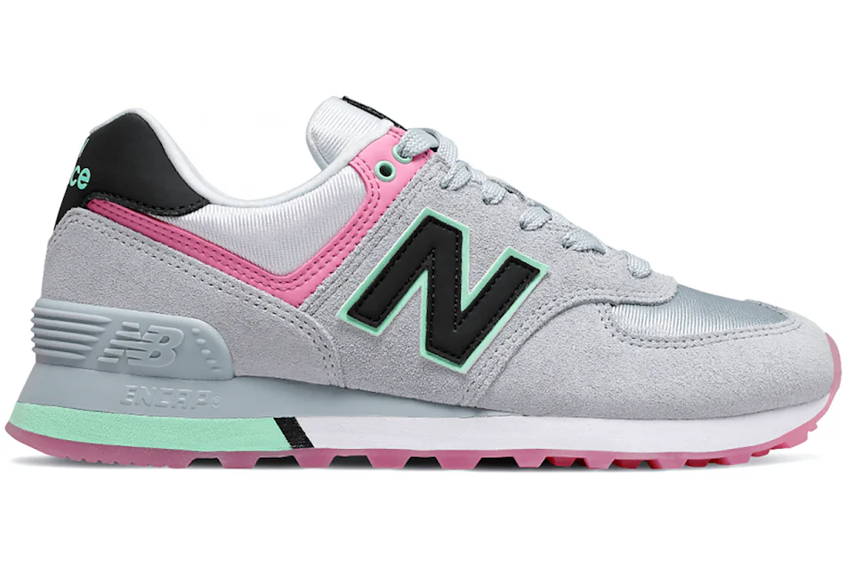 Gray and top pink new balance