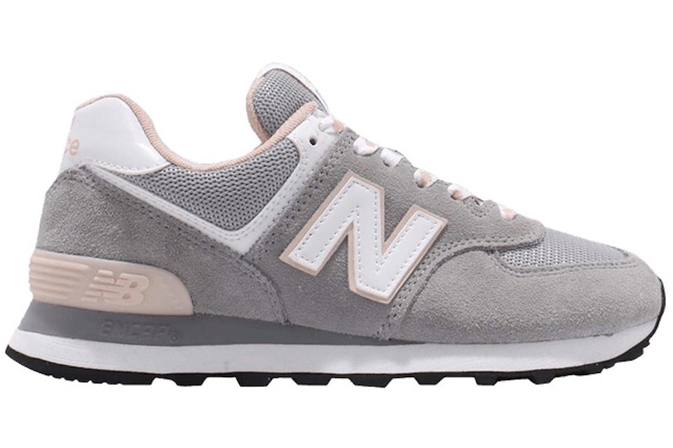New balance grey and pink shoes Clearance