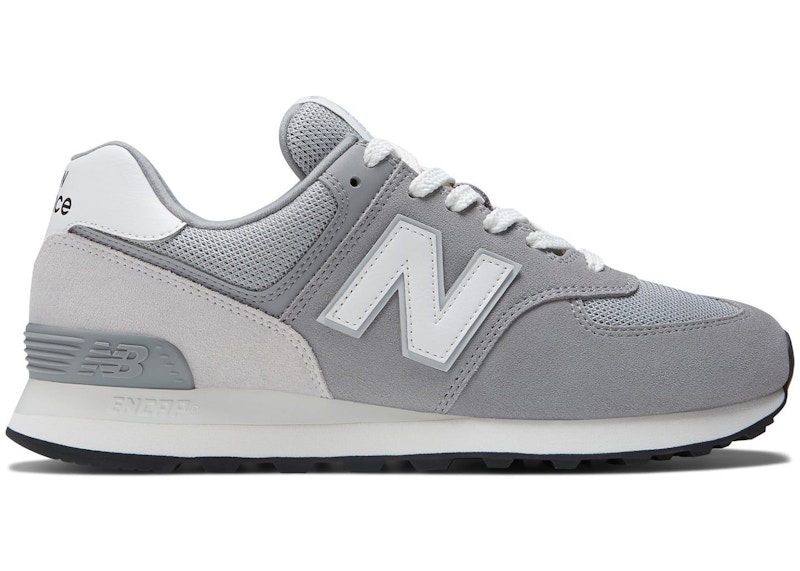 New balance white and grey best sale