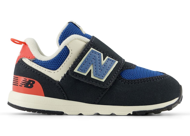 New Balance 574 Hook and Loop Phantom Blast Red (TD)