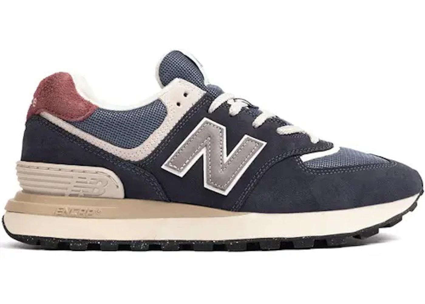 New Balance 574 Legacy Navy Grey Pink Men's Trainers U574LGFN GB