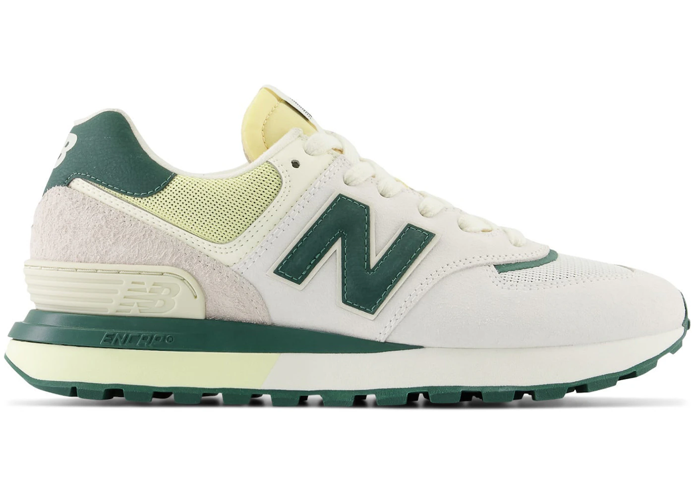 New Balance 574 Legacy White Pine Green Men's U574LGQW US