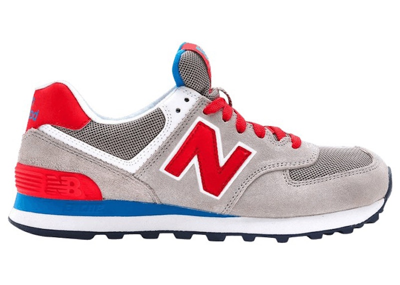 New balance best sale red womens shoes