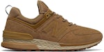 New Balance 574 Luxe Brun Gum