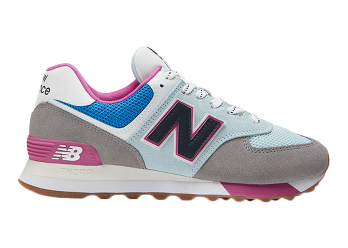 New balance hot sale 574 purple pink