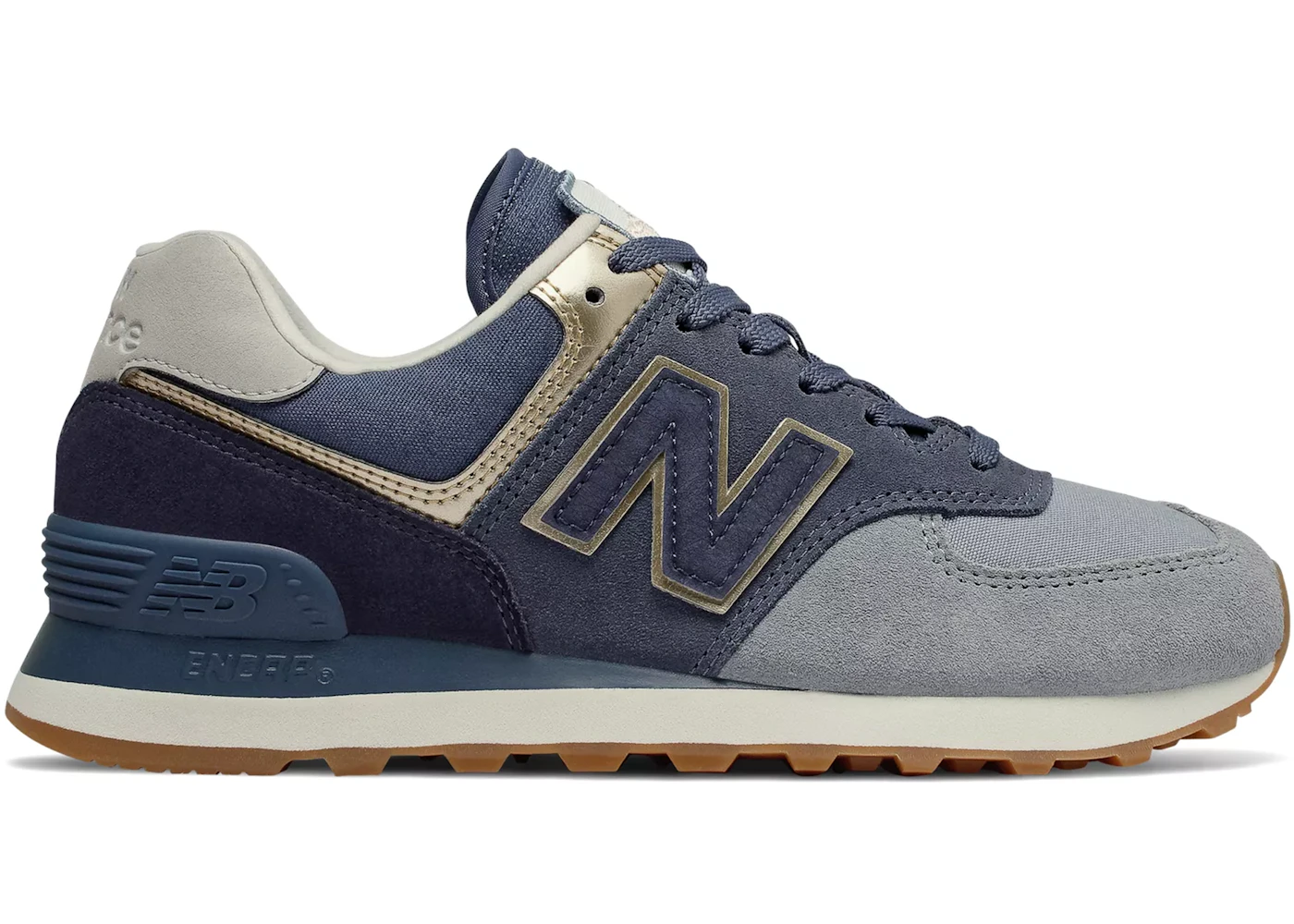 New balance classics 574 2025 metallic patch