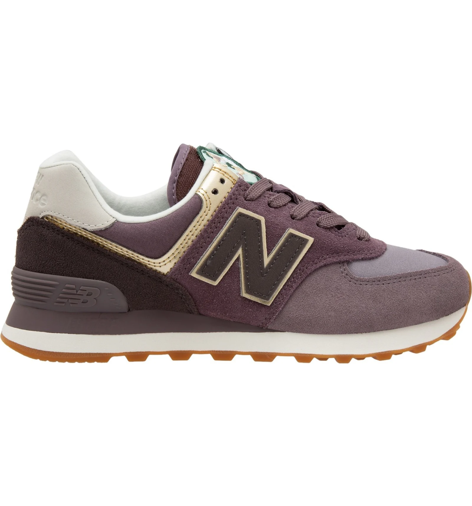 Purple new balance deals 574