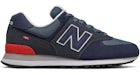 New Balance 574 Navy Black