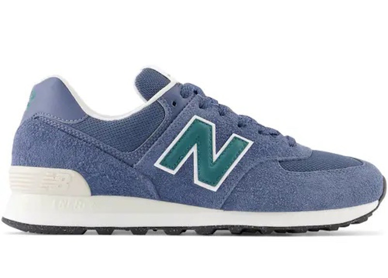 New balance store 574 green navy