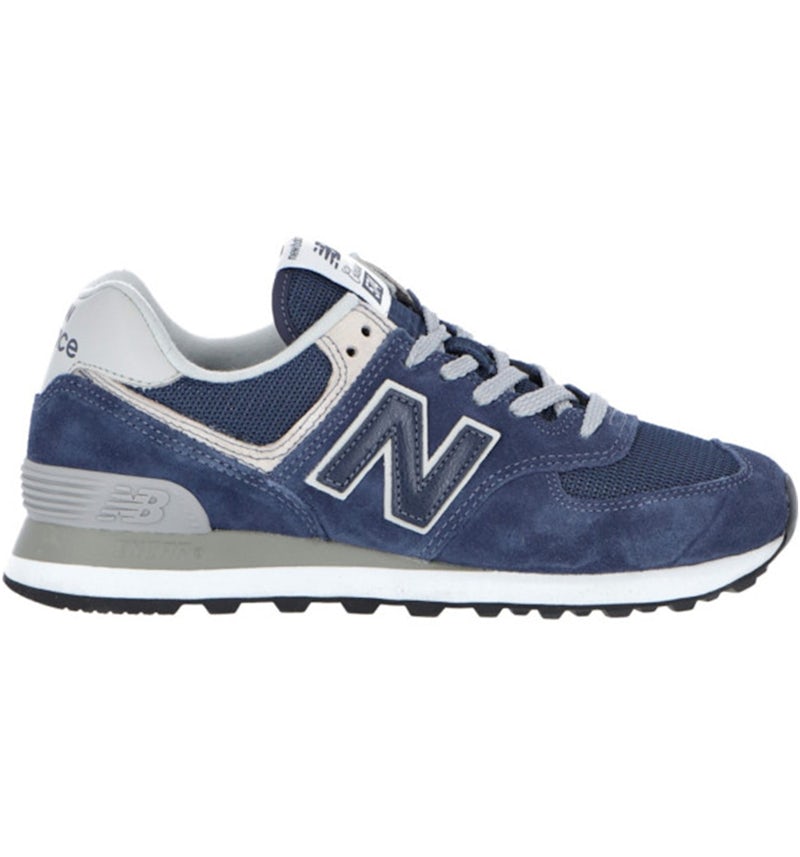 New Balance 574 Navy Grey White (Women's) WL574EN US
