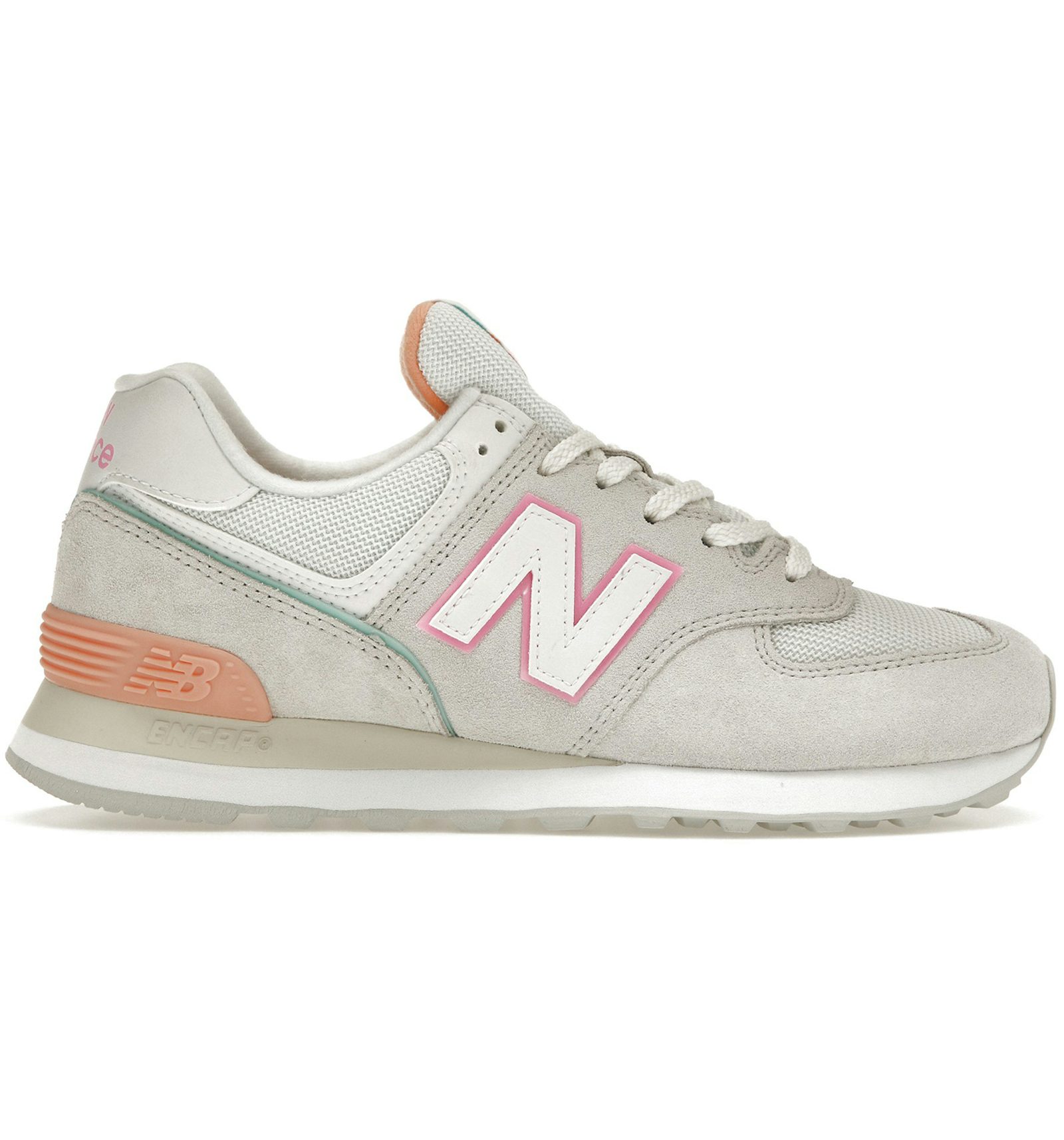 Peach new balance trainers Clearance