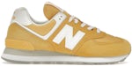 New Balance 574 Pastel Jaune Blanc (femme)