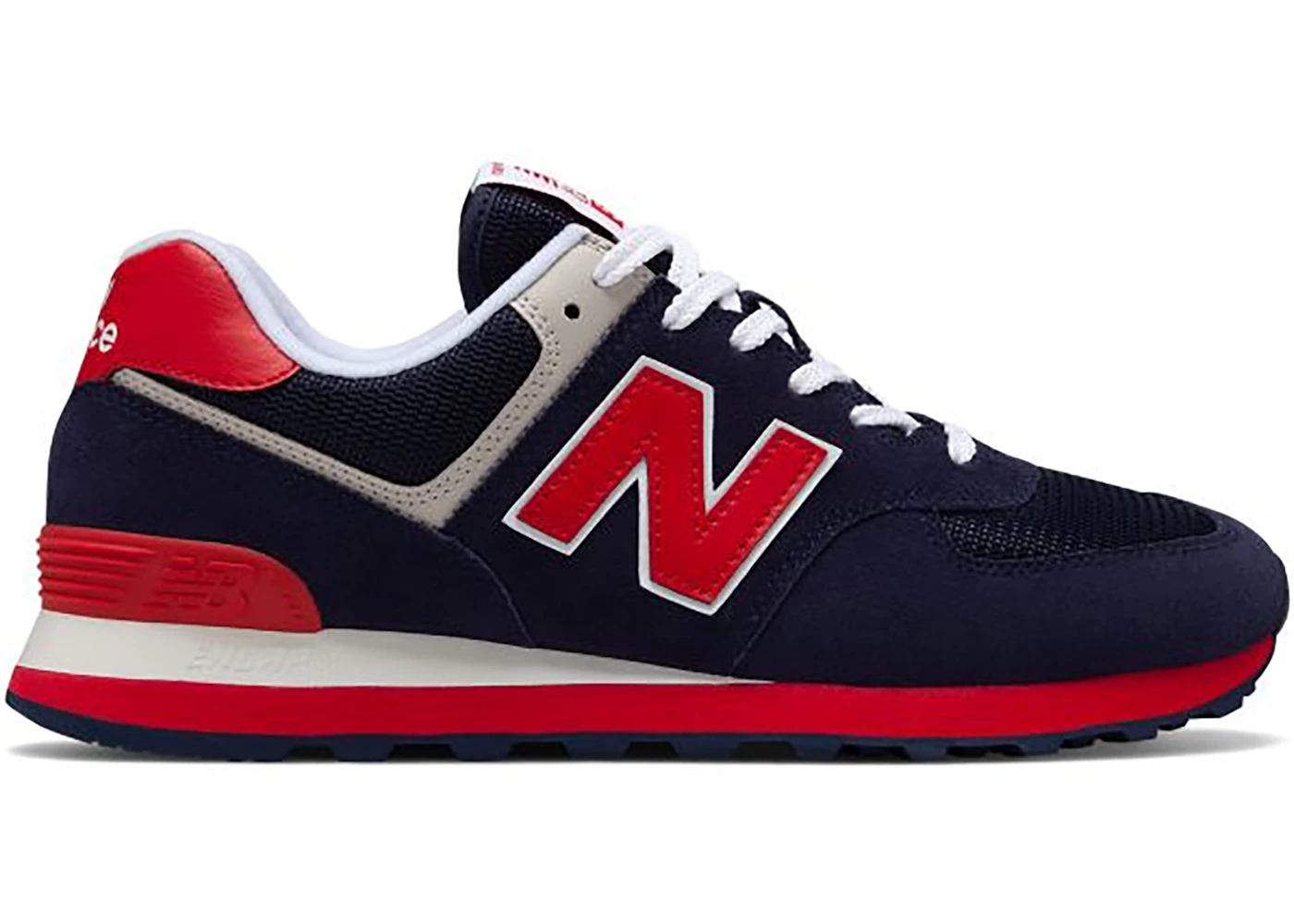 New balance 574 hot sale tricolor