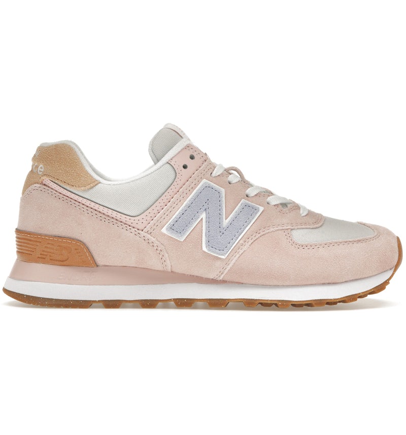 New Balance 574 Pink Blue Orange (Women's) Trainers WL574RB2 GB