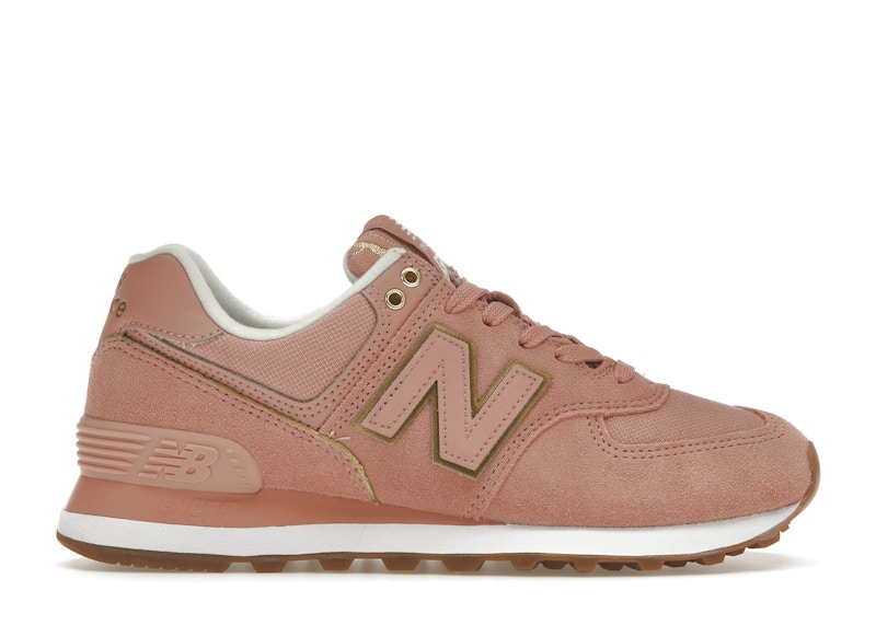 New balance 574 hot sale rose gold glitter