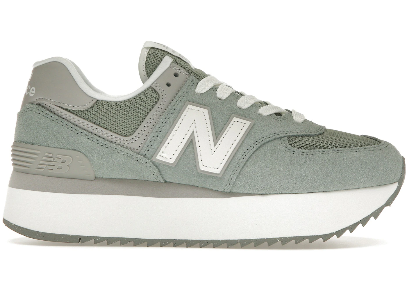 New Balance 574 Plus Dark Grey (Women's) Trainers WL574ZSG GB