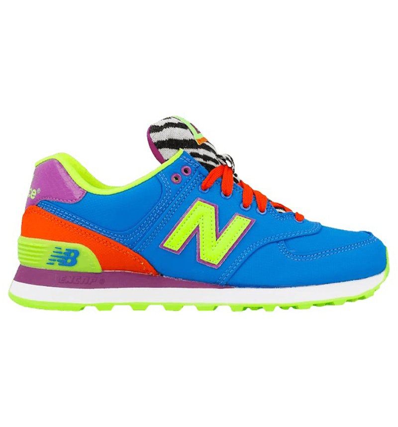 Balance Shoes Wl574pop New Balance New Balance 574 Pop Safari Blue