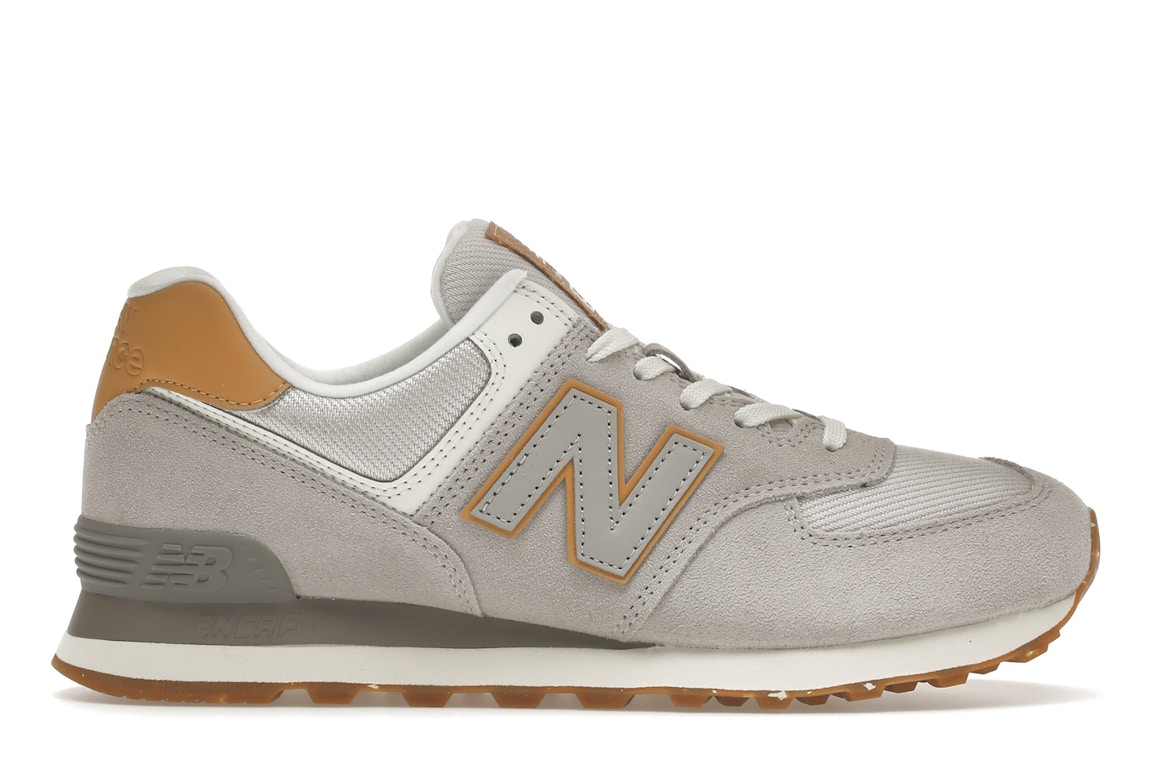 Pre-owned New Balance 574 Rain Cloud Maple In Rain Cloud/maple