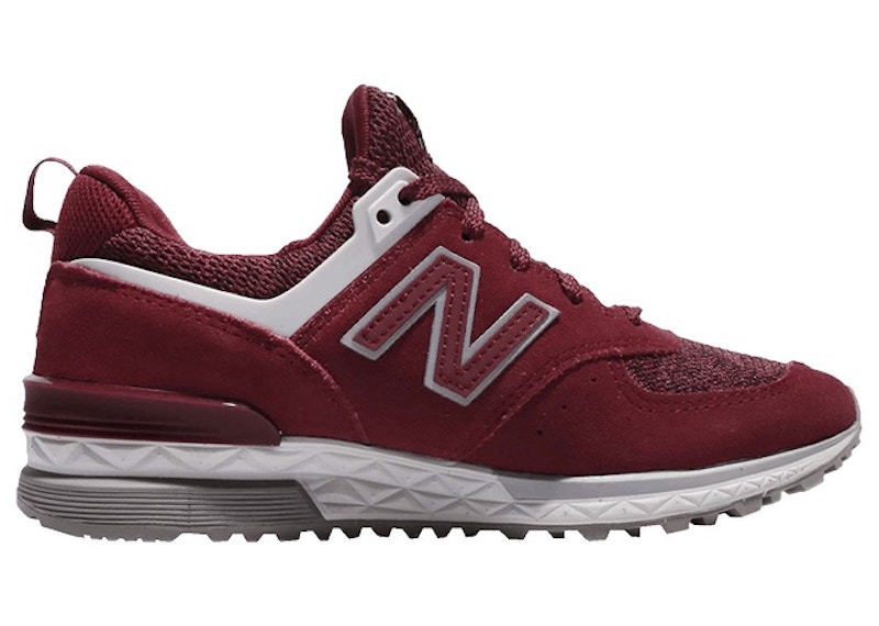 New Balance 574 Red Grey