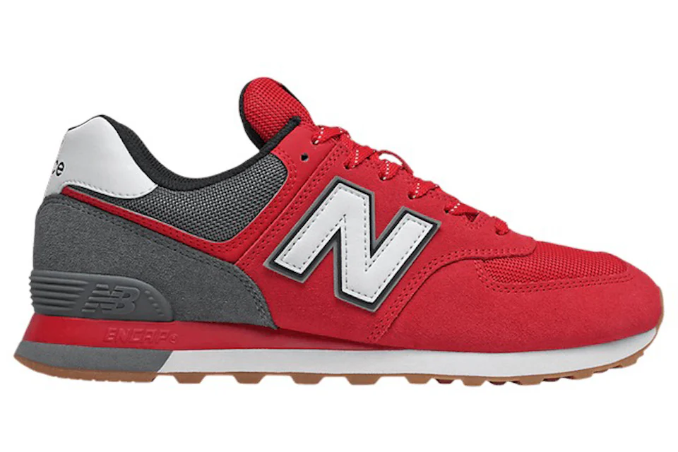 New Balance 574 Red Lead Men's Trainers - ML574SKD - GB