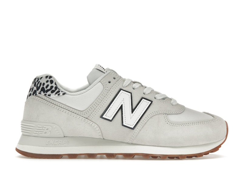 New Balance 574 Reflection White Leopard (Women's)