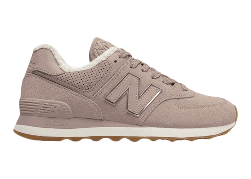 New balance store wl574 grey rose