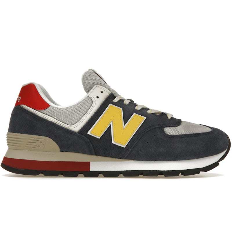New Balance 574 Rugged Blue Yellow Men's ML574DVR US