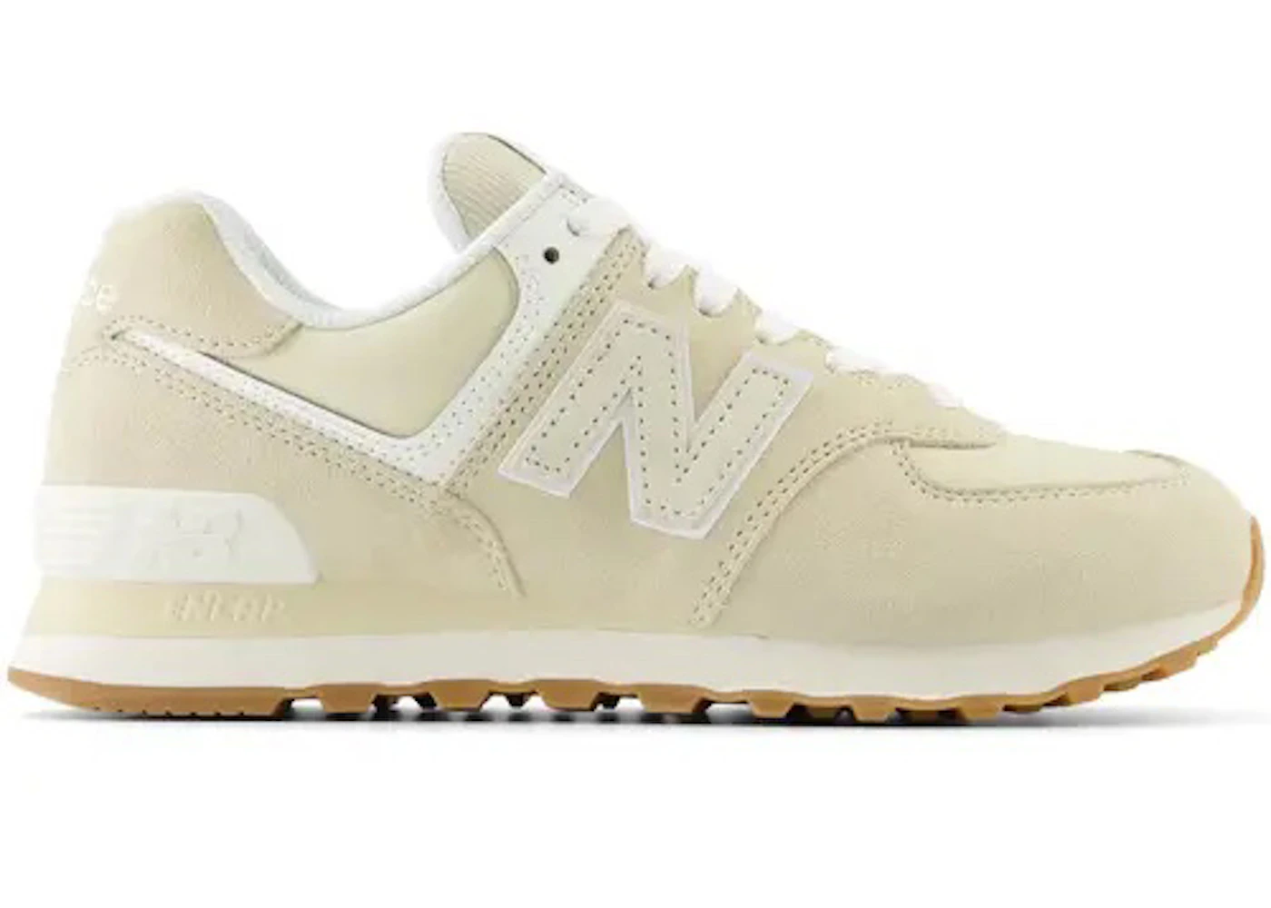 New balance 574 cream and white Clearance