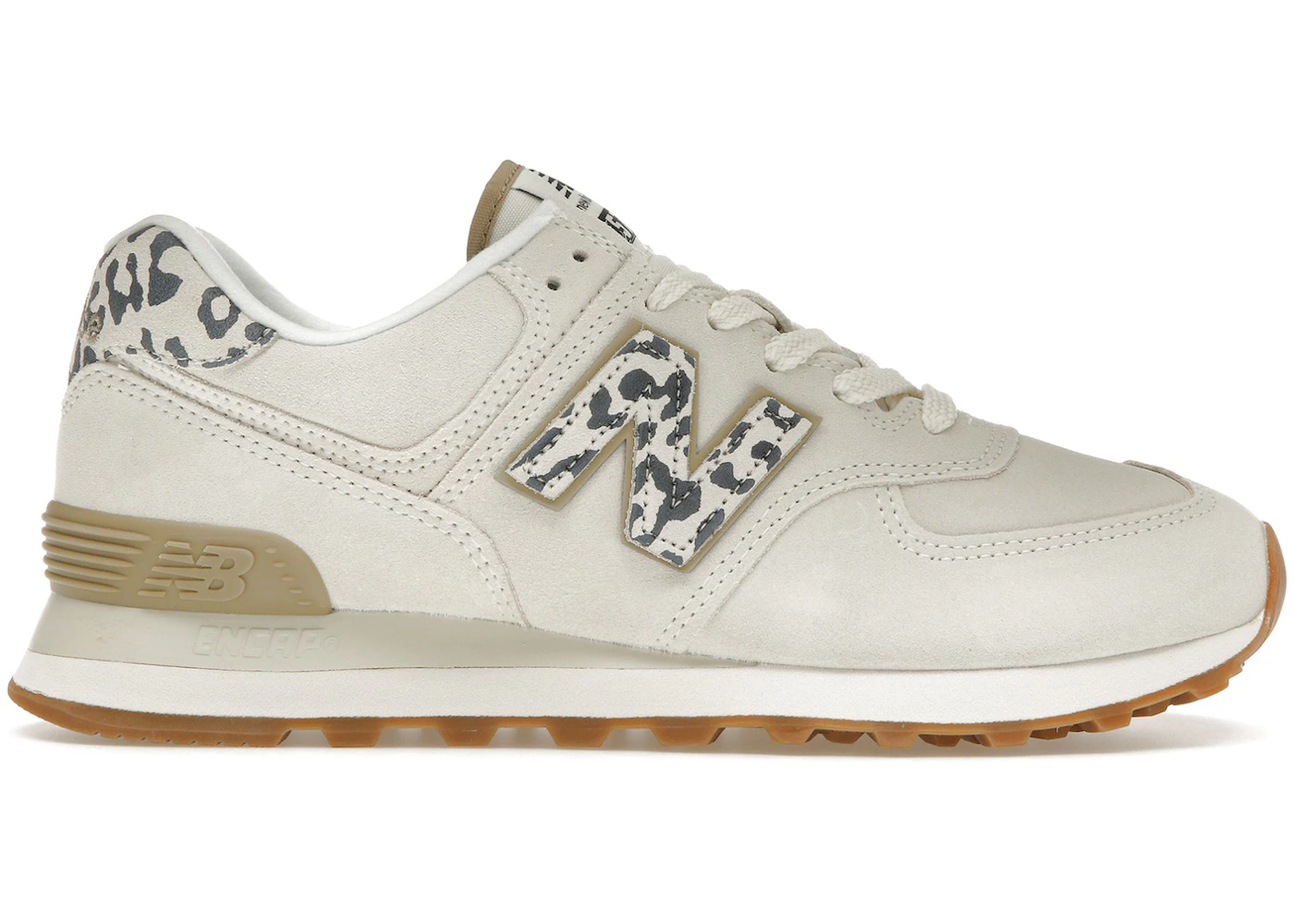 Sea Salt New Balance Sneakers Leopard 574 Trainers